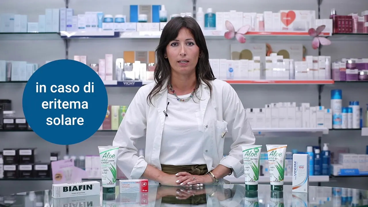 Come prevenire e curare l'eritema solare con farmae.it