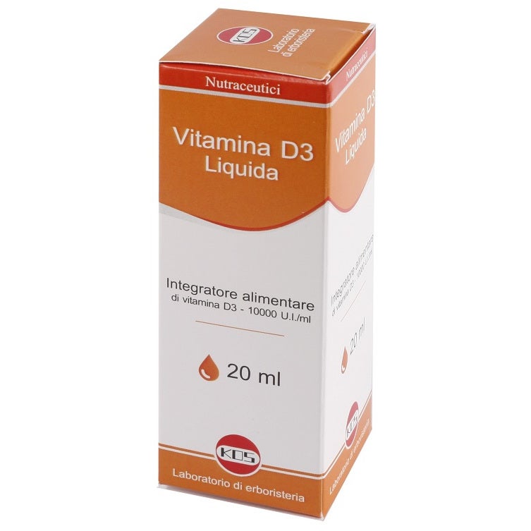 Kos Vitamina D Liquida 20ml 10000UI/ml Farmae - Para-farmacia Online di cosmesi, para-farmaci... Kos Vitamina D Liquida 20ml 10000UI/ml Farmae - Para-farmacia Online di cosmesi, para-farmaci...