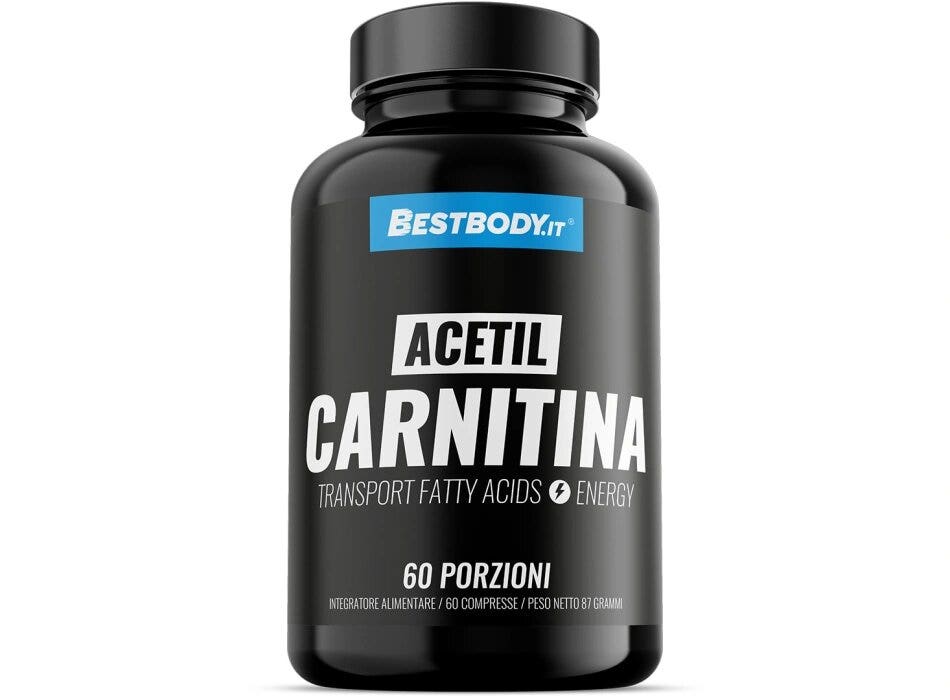 l carnitina o acetil carnitina Bestbody Acetil Carnitina 1000mg 60 Compresse – Farmae