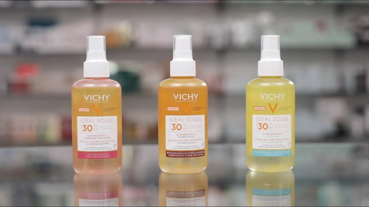 Acquista le acque solari protettive Vichy su farmae.it