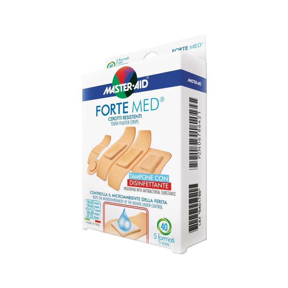 Fortemed Cerotto 5 Formati 40 Pezzi  - 3