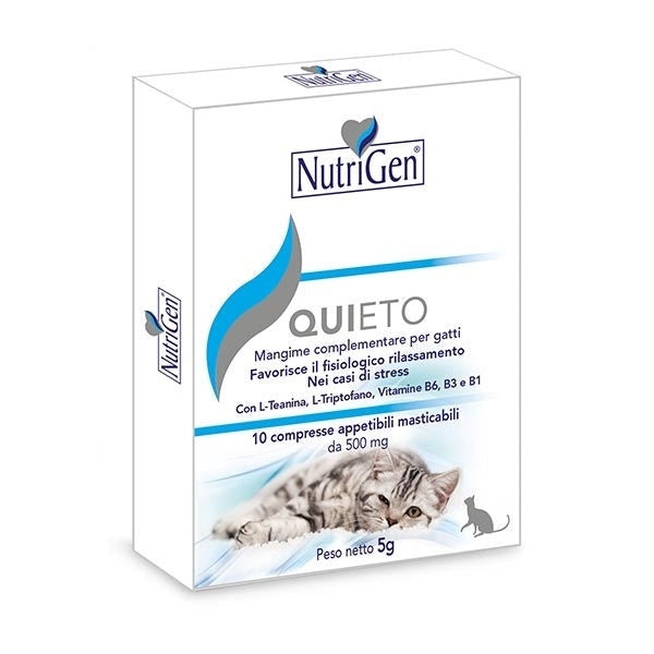 Nutrigen Quieto Gatto 10 Tavolette  - 1