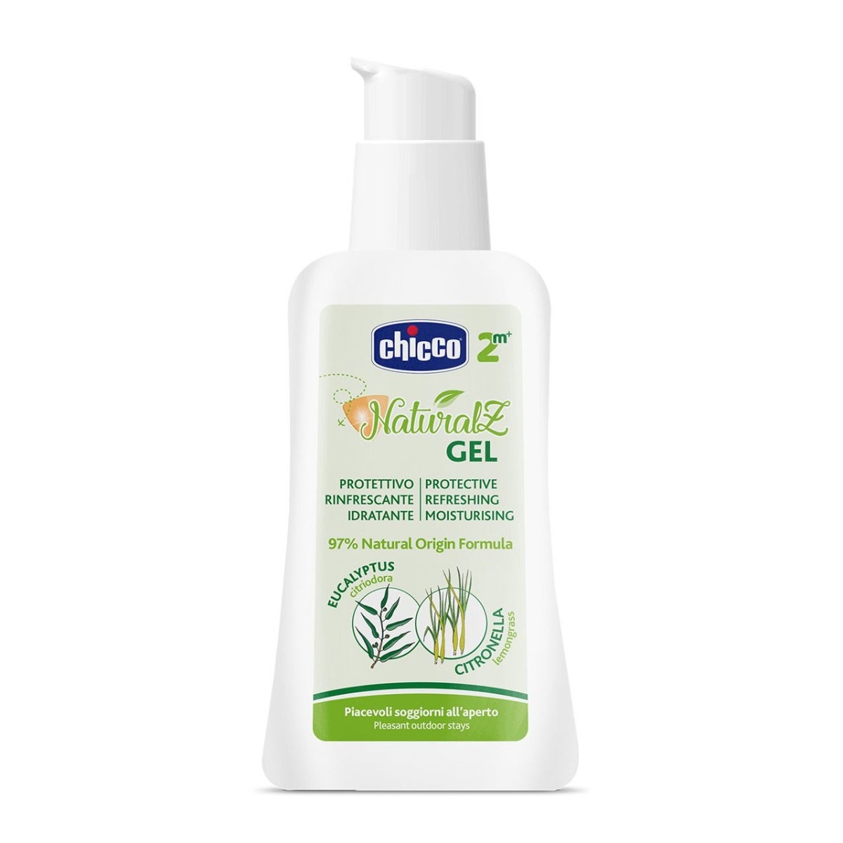 Chicco Gel Naturalz Antizanzare Protettivo&Rinfrescante 60ml 2Anni+-0