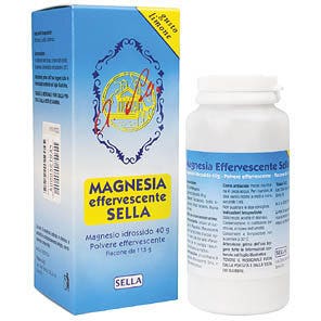 Magnesia Effervescente Sella Polvere Orale 115g Limone-2