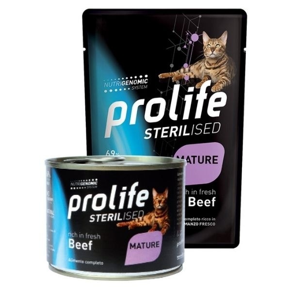 PROLIFE CAT STER AD/M BEEF 85G-1