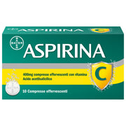 Aspirina C Antinfiammatorio Antidolorifico per Influenza Raffreddore e febbre con Vitamina C 10 Cpr