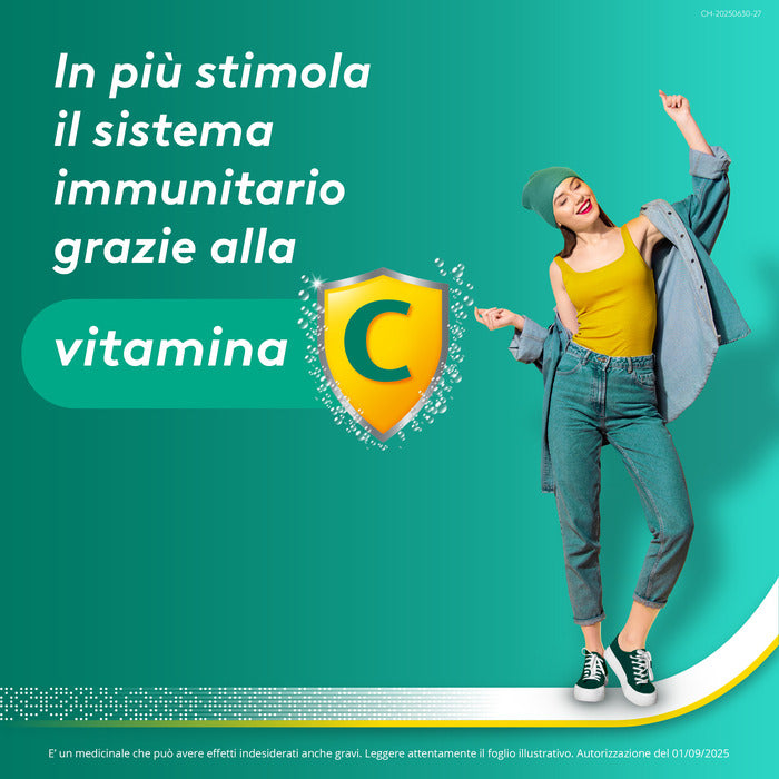 Aspirina C Antinfiammatorio Antidolorifico per Influenza Raffreddore e febbre con Vitamina C 10 Cpr