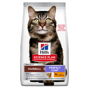 Hill's Science Plan Adult Hairball Indoor Alimento per Gatti al Pollo 1,5kg