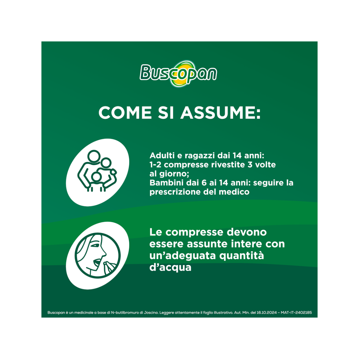 Buscopan Per Mal di Pancia Crampi Dolori Addominali 40 Compresse-6