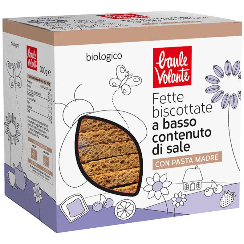 Baule Volante Fette Biscottate Non Salate 300g - 2
