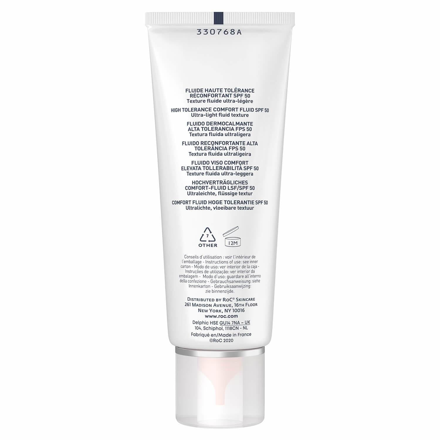 Roc Solare Viso Fluido Elevata Tollerabilità SPF50 50ml  - 2