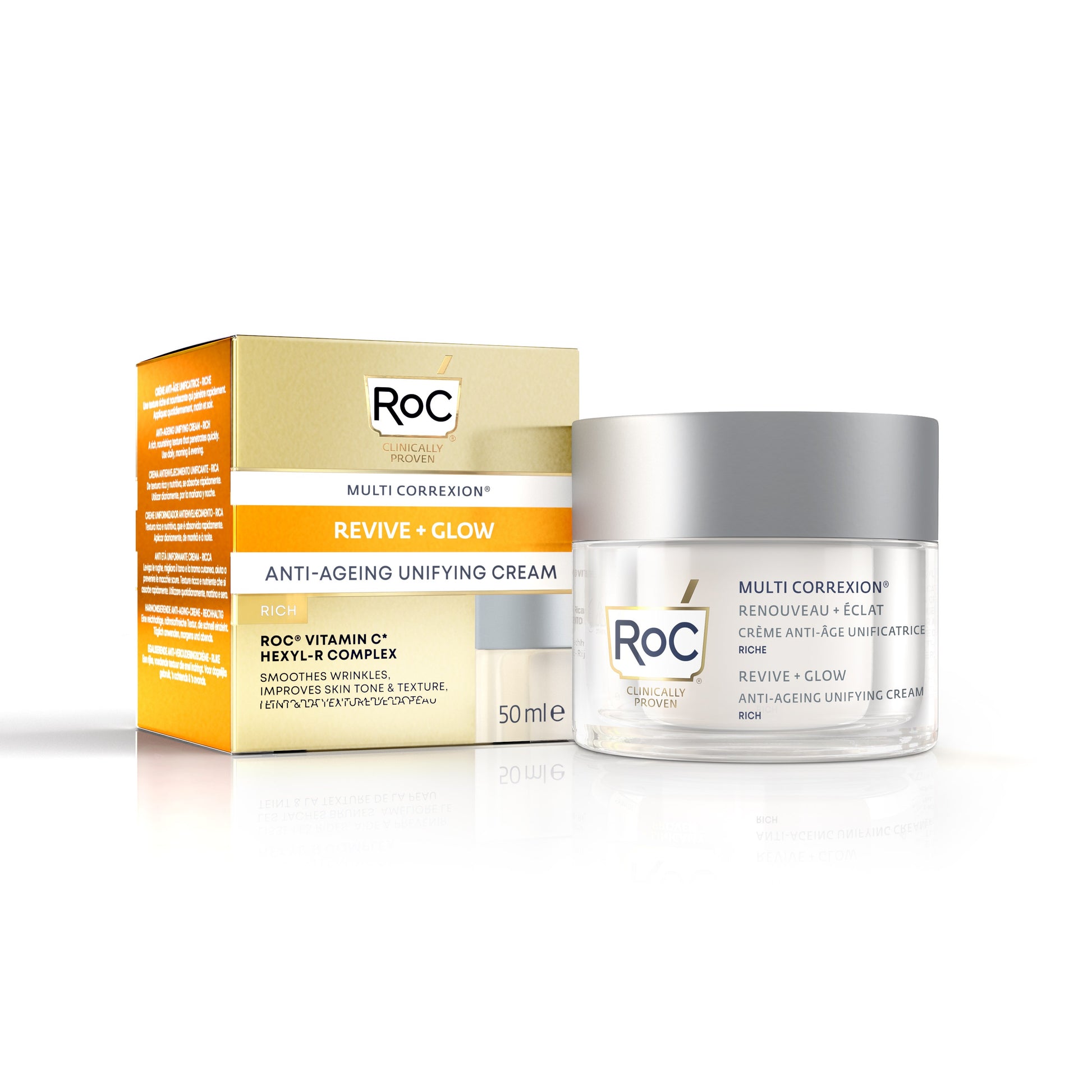 Roc Multi Correxion Revive+Glow Crema Viso Uniformante 50ml  - 4