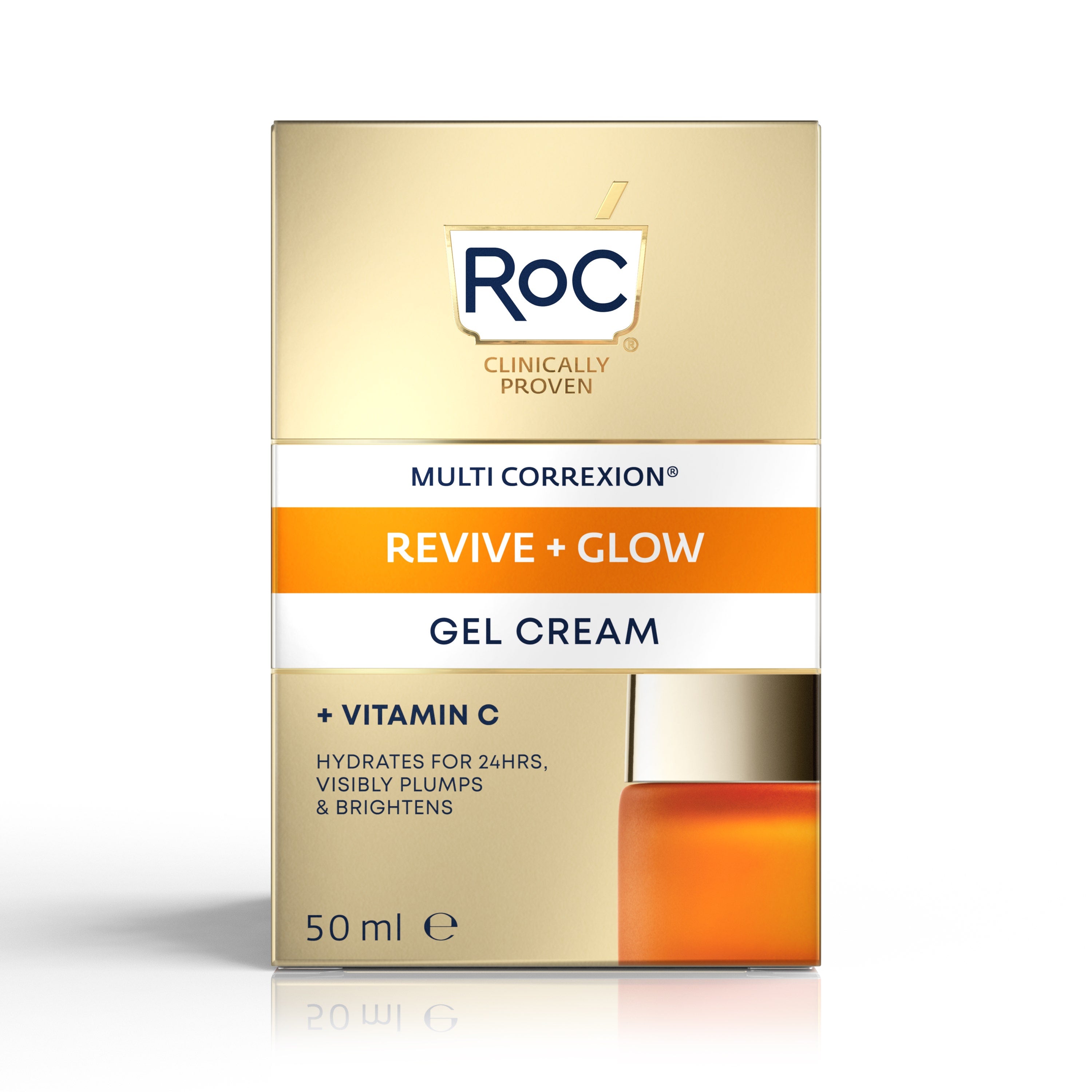 Roc Multi Correxion Revive&Glow Crema Viso Gel Illuminante 50ml  - 6