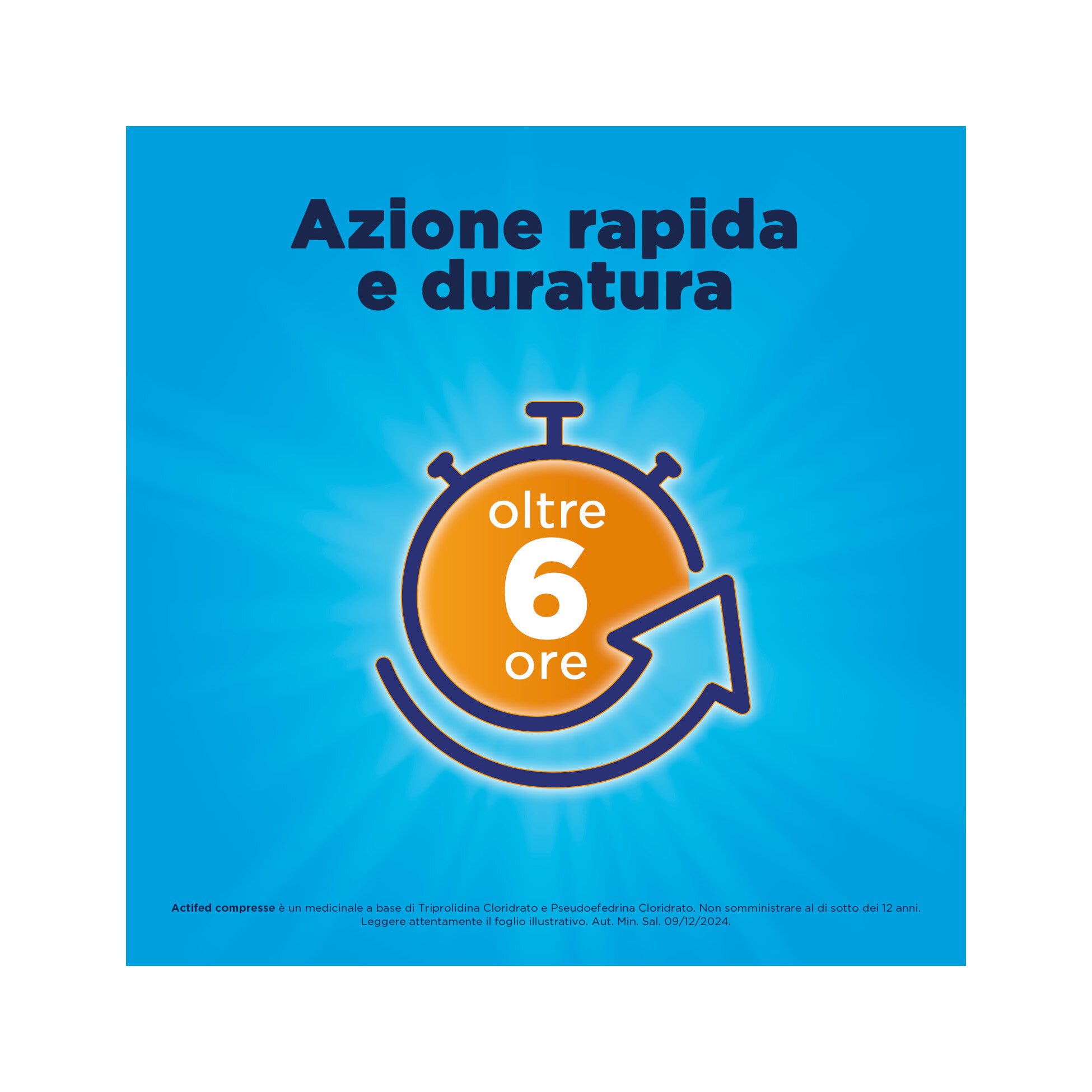 Actifed 2,5 mg 12 Compresse Congestione Nasale e Raffreddore-4