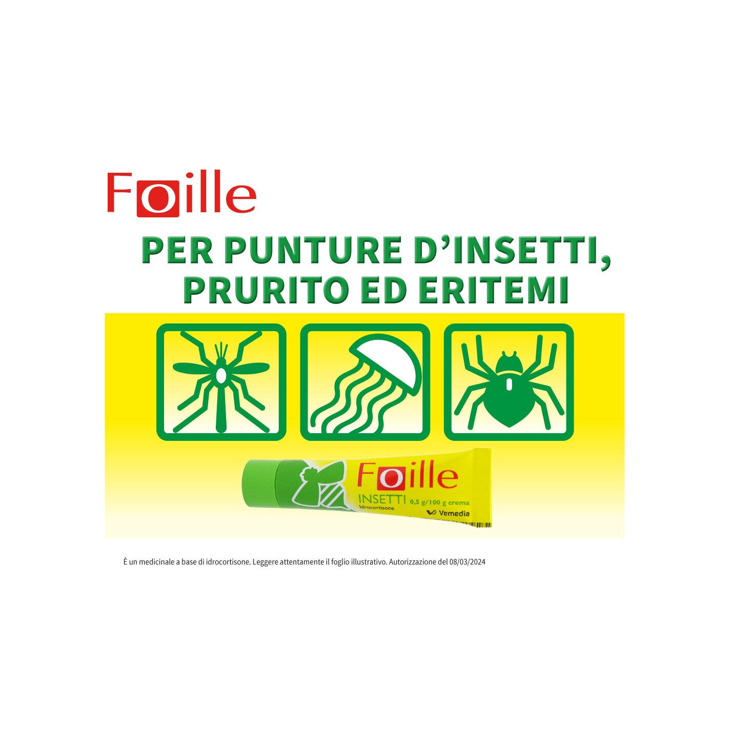Foille Insetti Crema 15g 0,5%-20