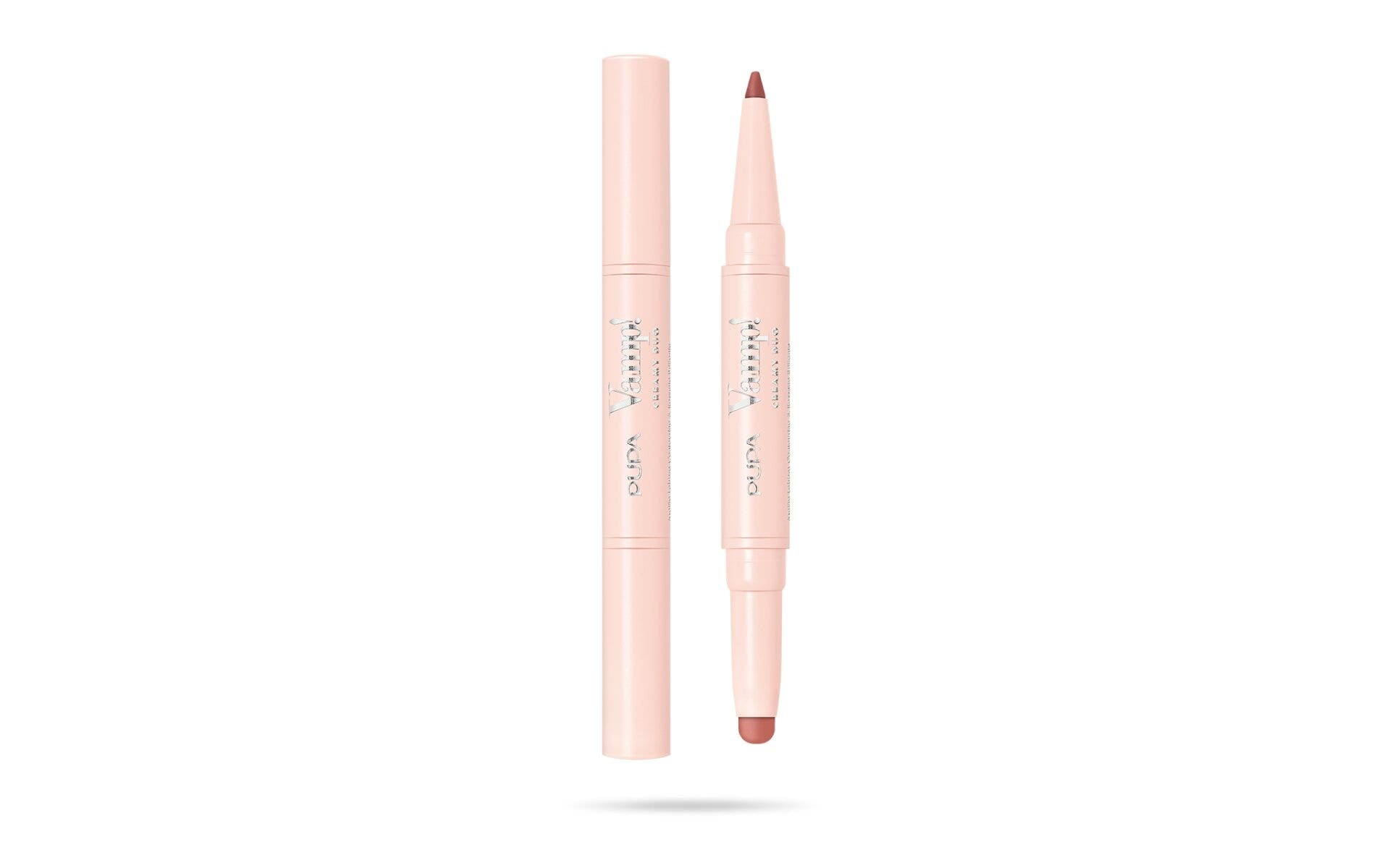 Pupa Vamp! Matita Labbra Contouring & Rossetto Brillante 007 Peach Nude-3