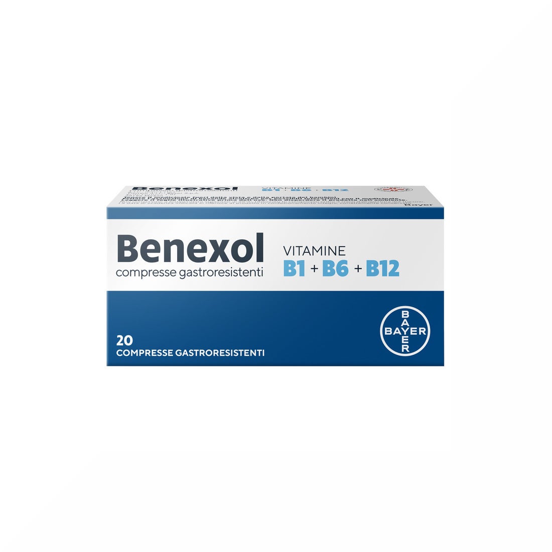 Benexol Trattamento per Carenza di Vitamine Gruppo B con Vitamina B1 B6 B12 20 Cpr Gastroresistenti-10