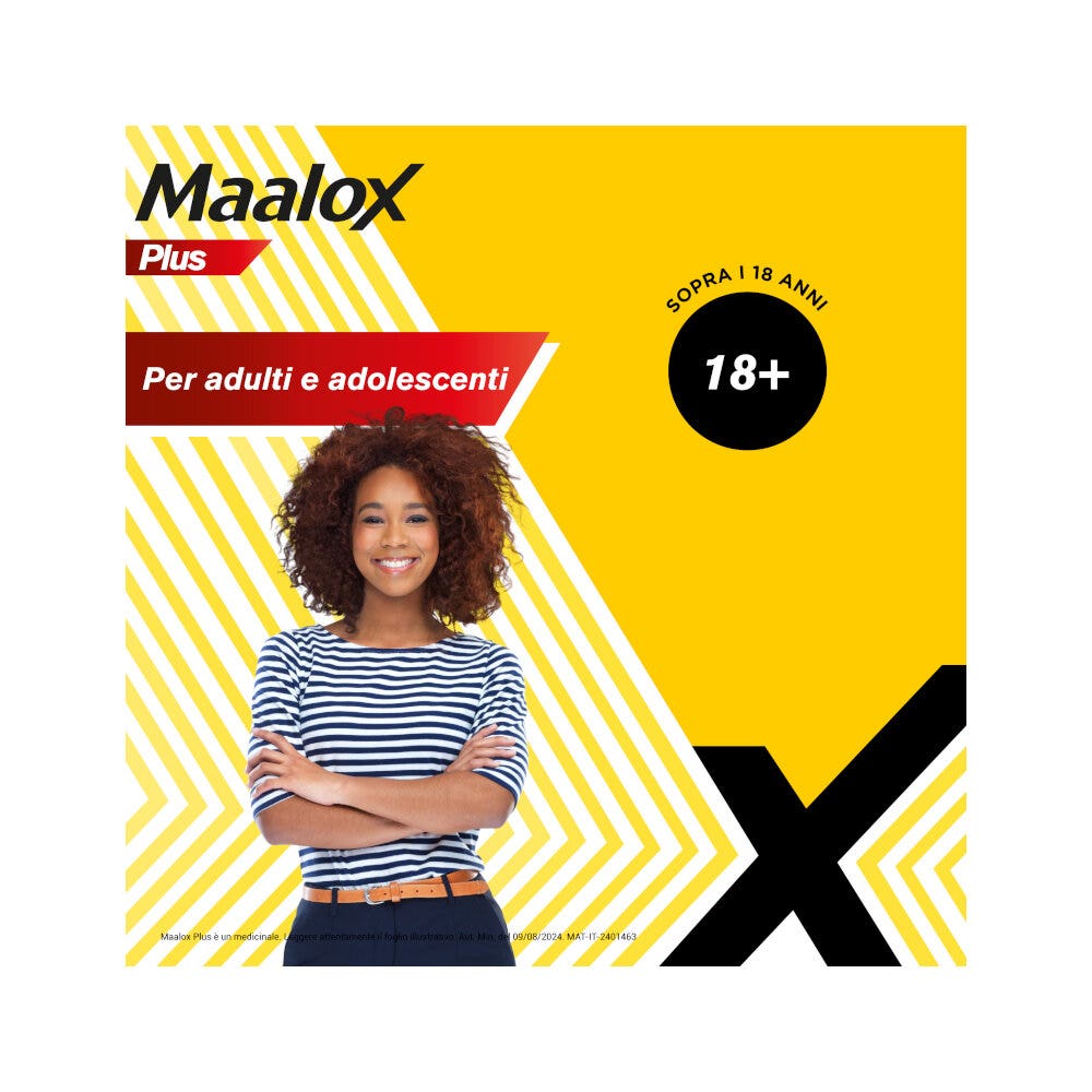 Maalox Plus Azione Rapida Contro Bruciore e Acidità di Stomaco 30 cpr-4