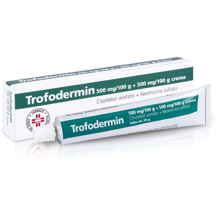 Trofodermin Crema Dermatologica 30g 0,5+0,5  - 2