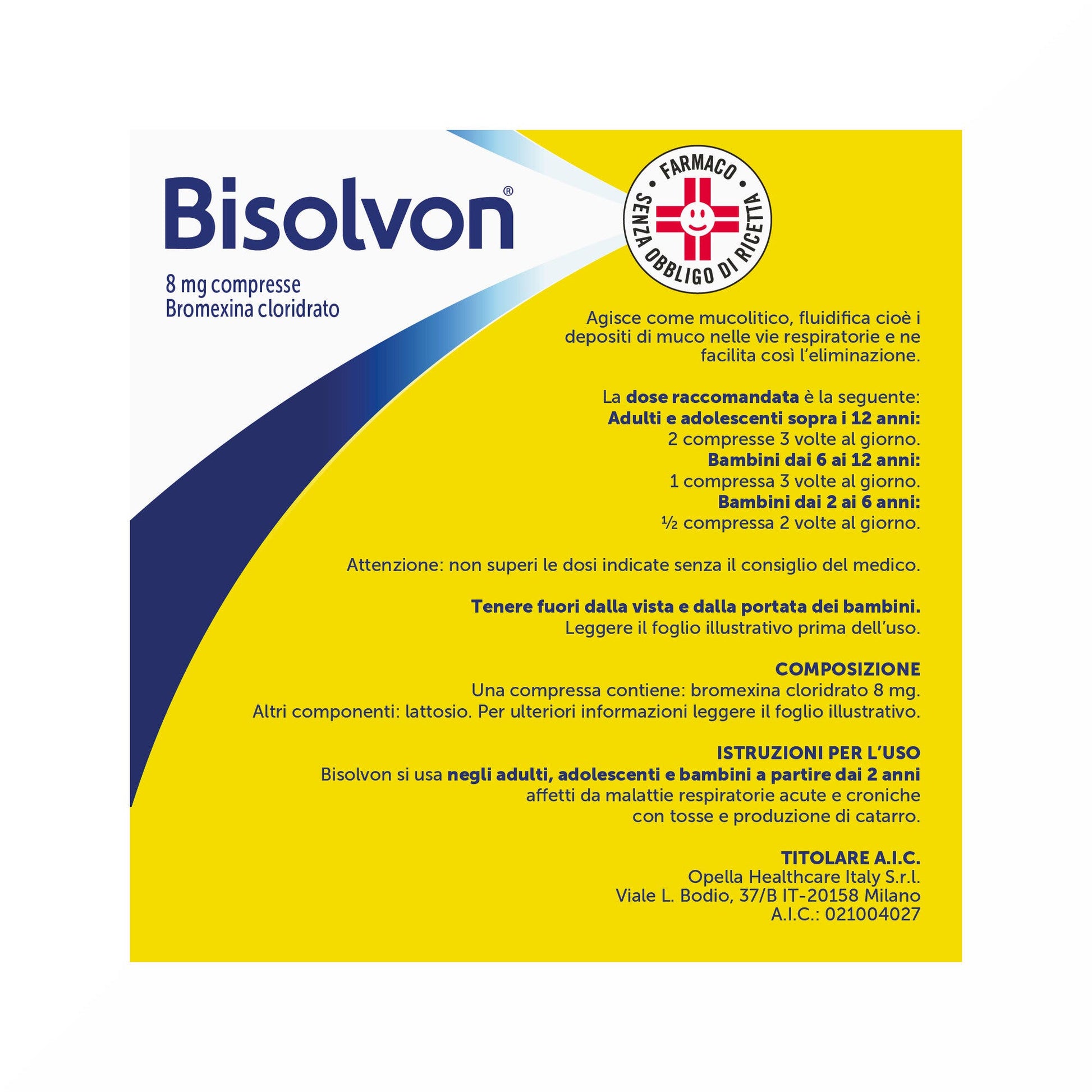 Bisolvon*20 Compresse 8mg-8