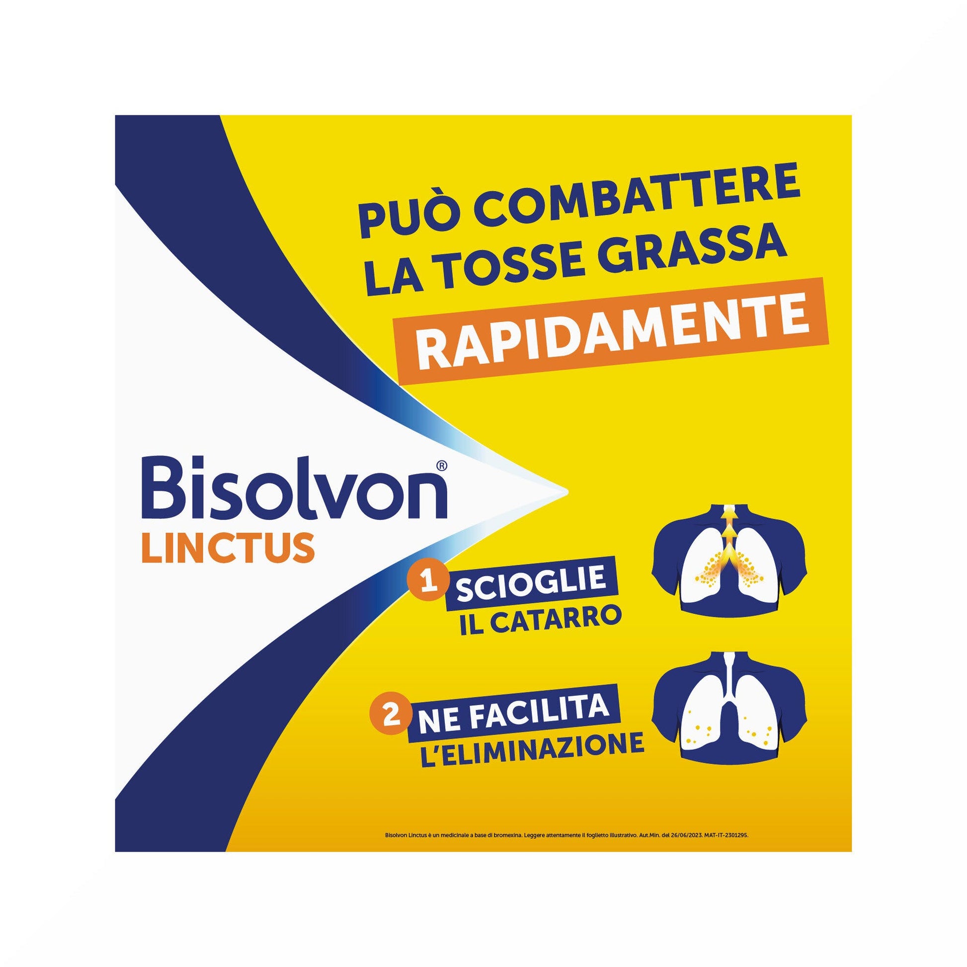 Bisolvon Linctus Sciroppo Mucolitico Per Tosse Grassa 2anni+ Fragola 200ml-24