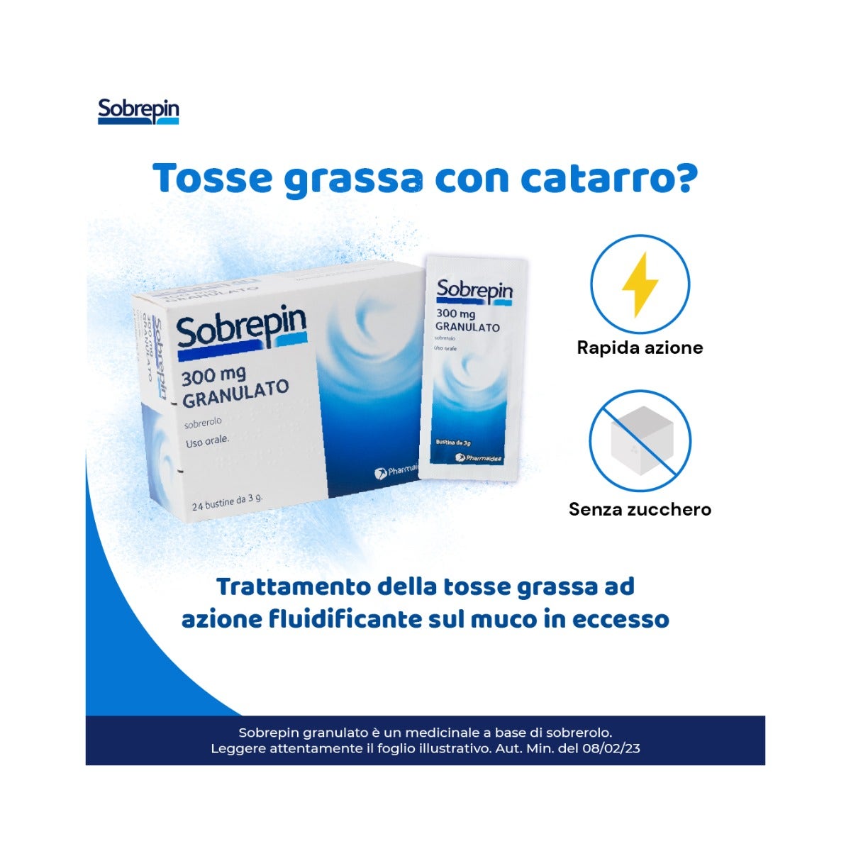 Sobrepin Granulato 24 Bustine 300mg-2