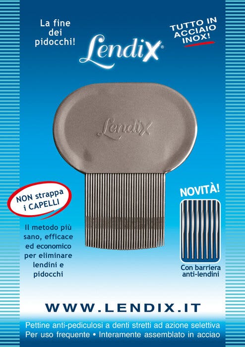 Lendix Pettine Acciaio Antipidocchi-1