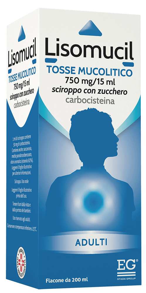 Lisomucil Adulti Sciroppo  200ml 5%-3