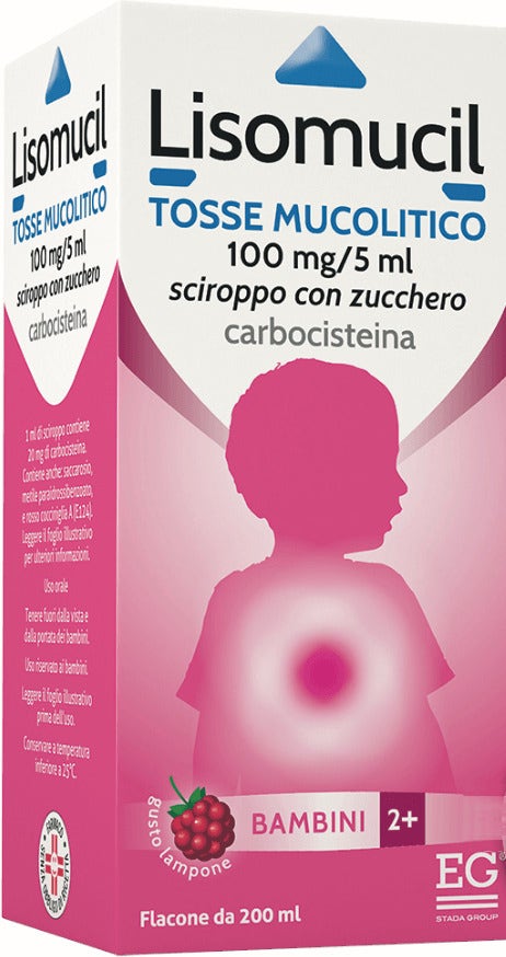 Lisomucil Bambini Sciroppo 200ml 2%-5