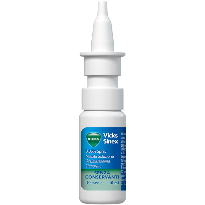Vicks Sinex 0,5 Mg/ml Spray Nasale Soluzione 1 Flacone da 10 ml