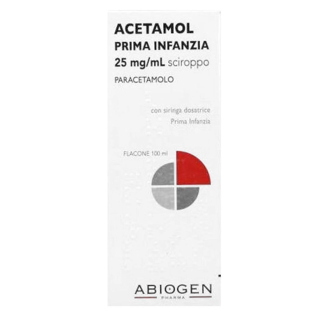 Acetamol Prima Infanzia Sciroppo 125mg 100ml-1
