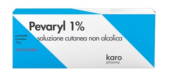 Pevaryl Soluzione Cutanea 6 Buste 10g 1%-3