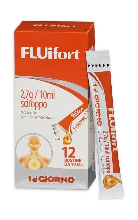 Fluifort Sciroppo 12 Buste 2,7G/10ml-5