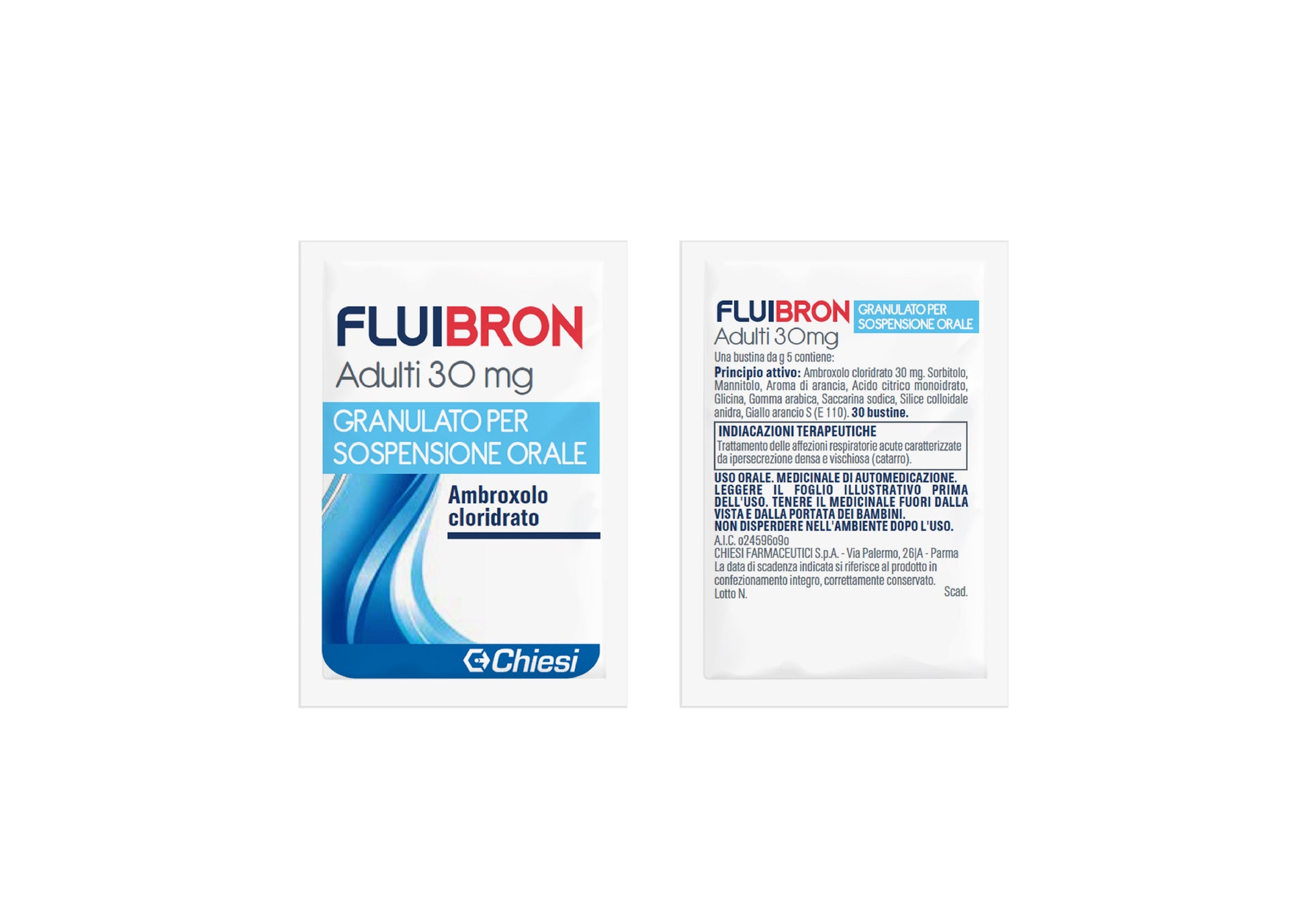 Fluibron*AD Orale Grat 30 Buste 30mg  - 3