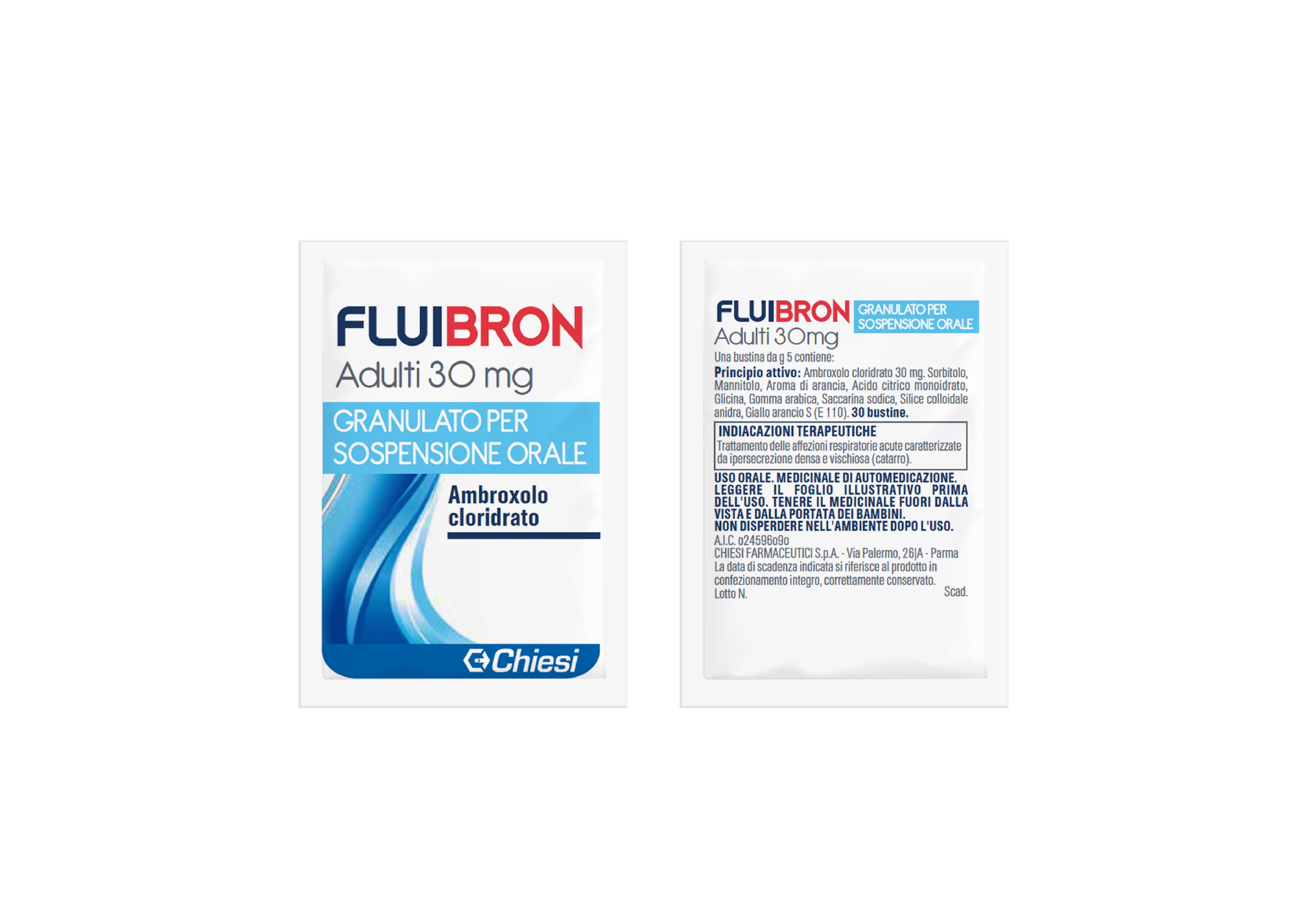 Fluibron*AD Orale Grat 30 Buste 30mg  - 3