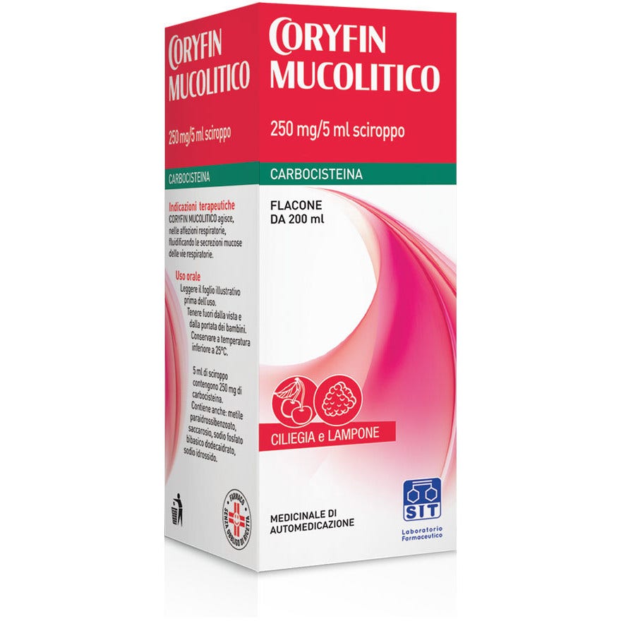 Coryfin Mucolitico*Sciroppo 200ml 250mg/5ml - 3