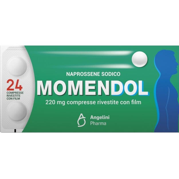 Momendol 24 Compresse Rivestite 220mg-1