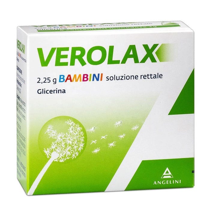 Verolax* Bambini 6 Contenitori Monodose 2,25g Soluzione Rettale-2