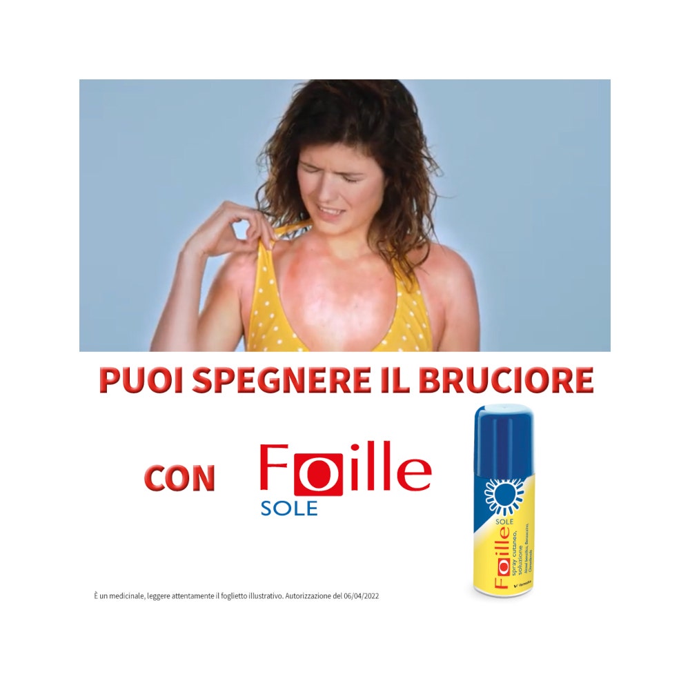 Foille Sole Spray per ustioni solari ed eritemi 70g-14
