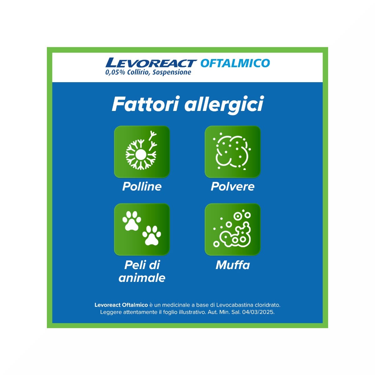 Levoreact Collirio Antistaminico per Occhi che Lacrimano e Congiuntivite Allergica-7