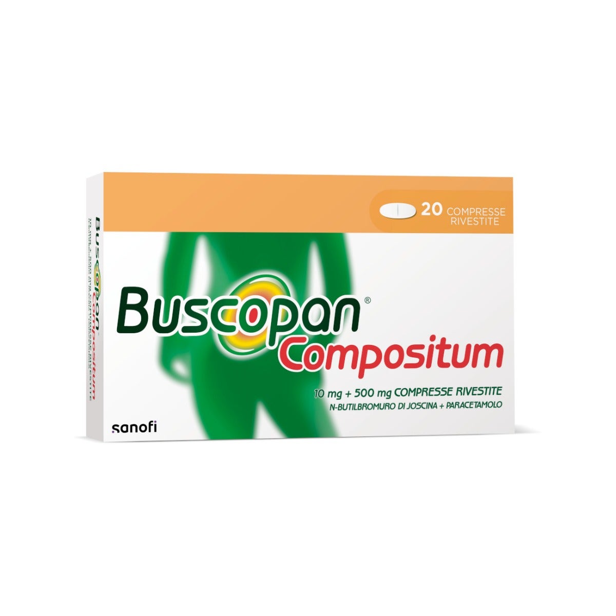 Buscopan Compositum Per Mal Di Pancia Forte Crampi Dolori Addominali 20 cpr-4