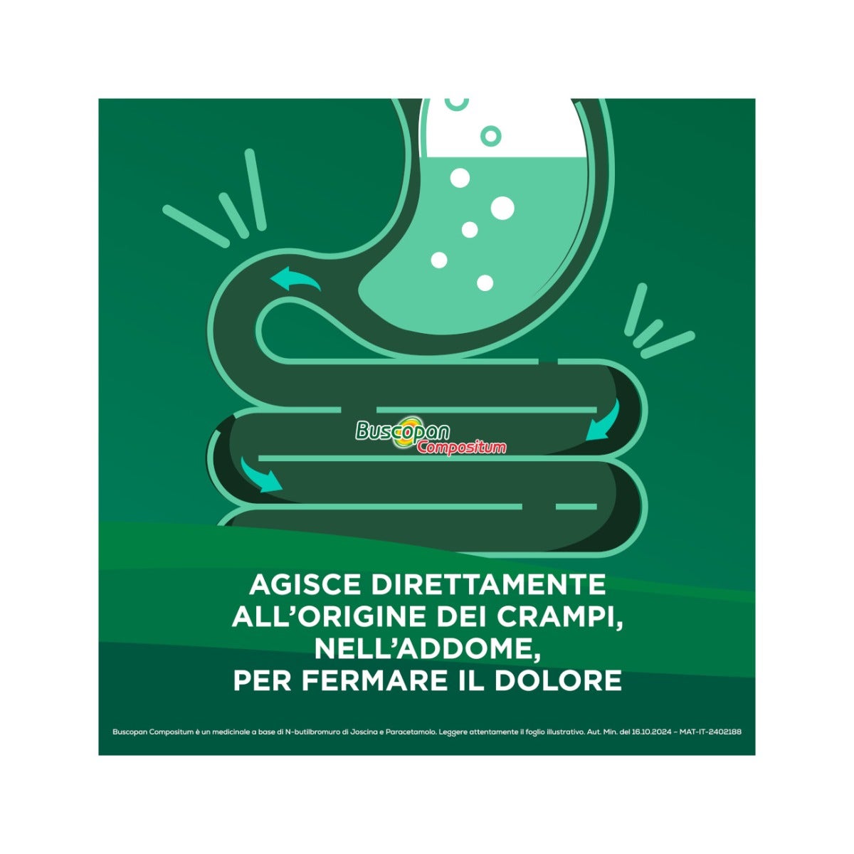 Buscopan Compositum Per Mal Di Pancia Forte Crampi Dolori Addominali 20 cpr-6