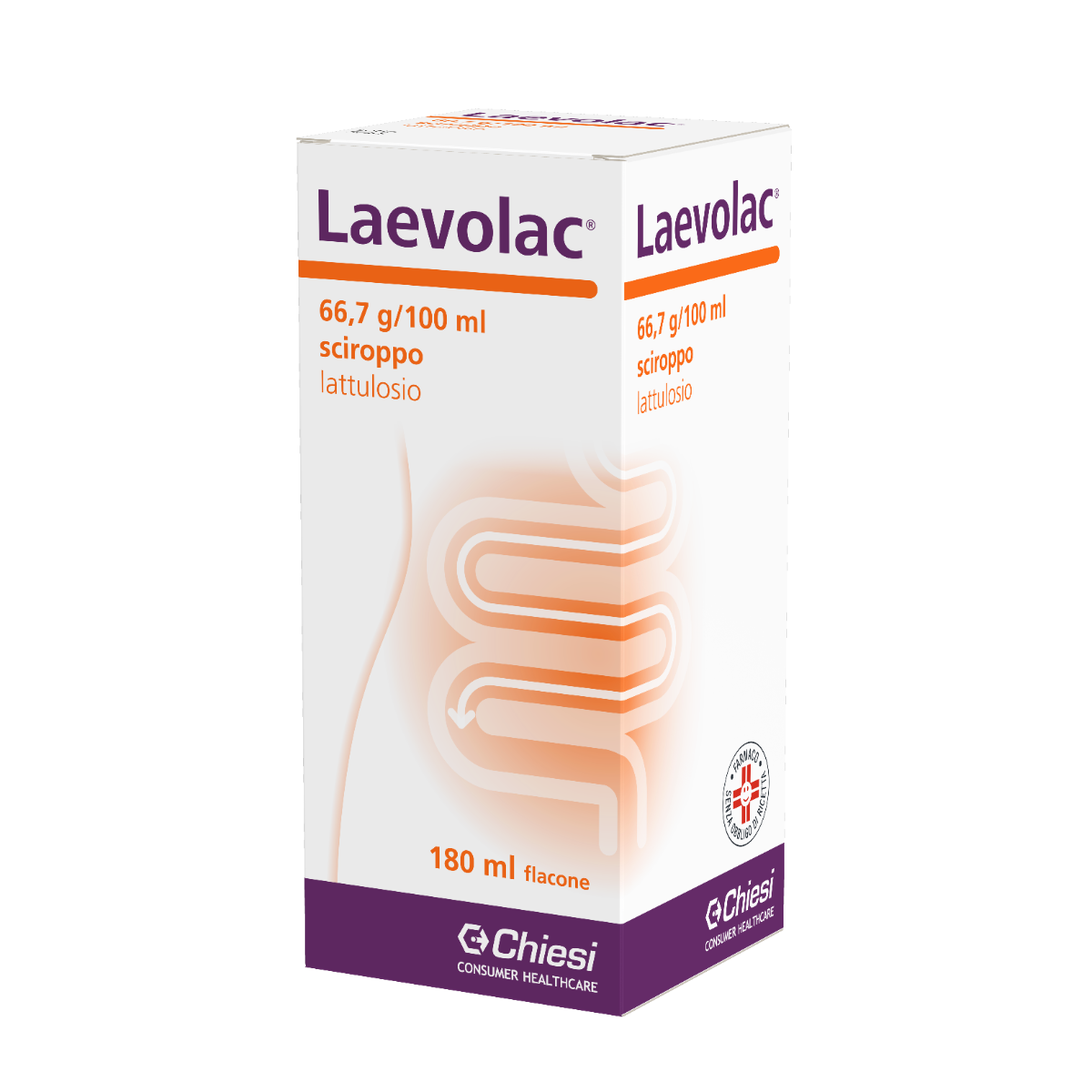 Laevolac Sciroppo 180ml 66,7%-3