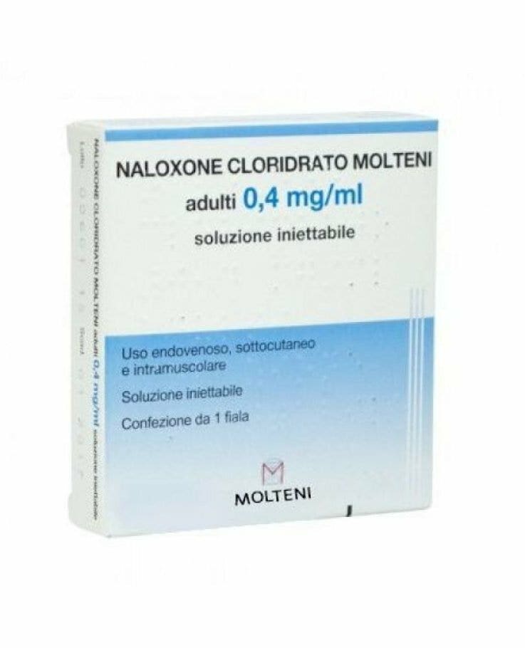 Naloxone Cloridrato Molteni Adulti 0.4mg Soluzione Iniettabile 1ml-1