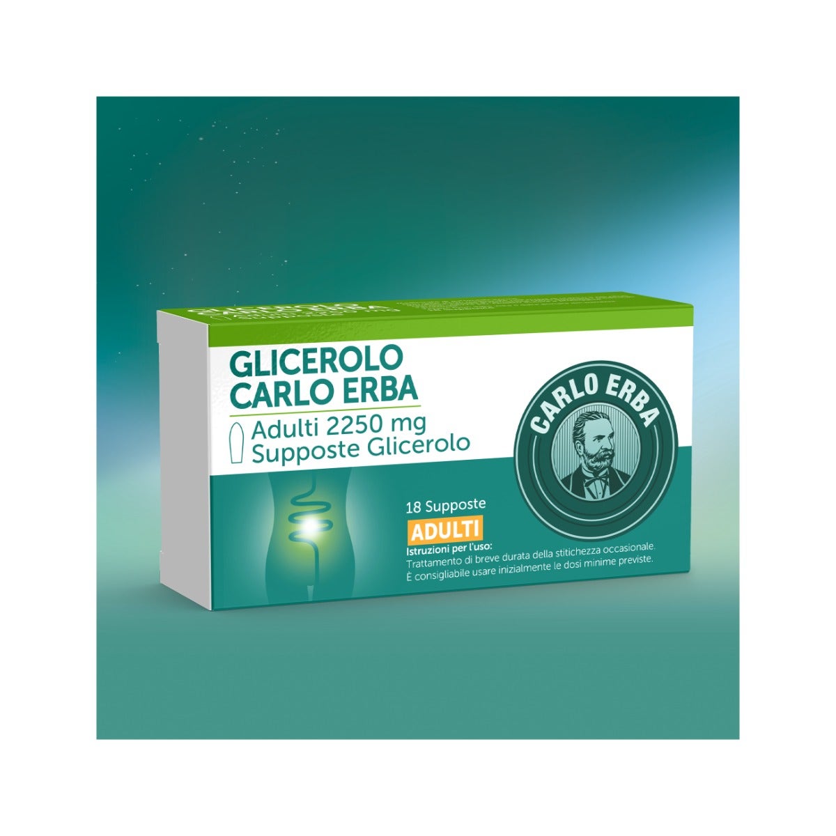 Glicerolo Carlo Erba 18 Supposte Adulti 2250mg-5