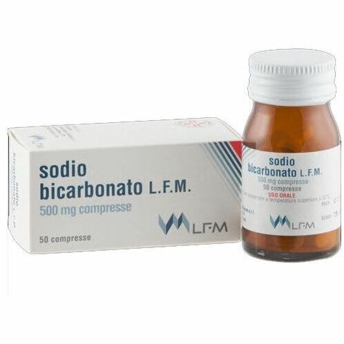 Sodio Bicarbonato L.F.M. 500mg 50 Compresse-1