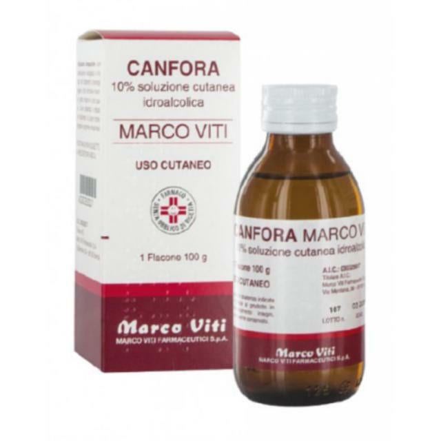 Canfora Marco Viti 10% Soluzione Cutanea 100g  - 1