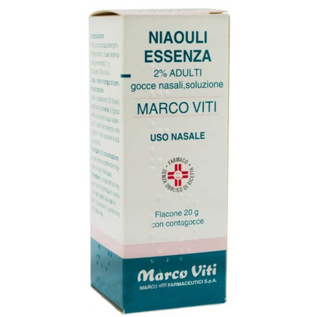 Marco Viti Niaouli Essenza Adulti Gocce Orali 20g 2%-1