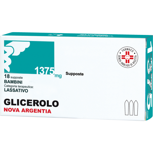 Glicerolo Bambini 18 Supposte 1375mg-1