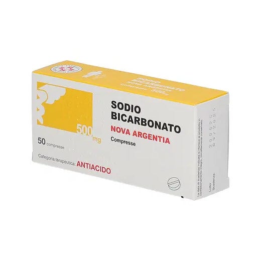 Nova Argentia Sodio Bicarbonato 50 Compresse 500mg-2